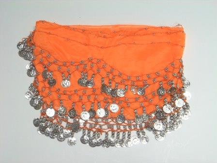 C128 Neon Orage with silver coin